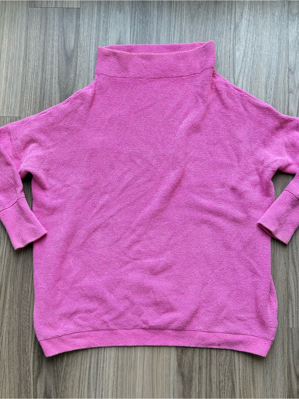 Free People Pink Turtleneck Sweater